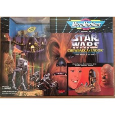 Chewbacca Endor de  la serie Star Wars Micro Machines correspondiente al año 1996